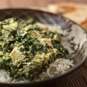 Indian Curry with Spinach and Silken Tofu