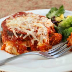 Baked Eggplant Parmesan 3000 pxl- Baked Eggplant Parmesan