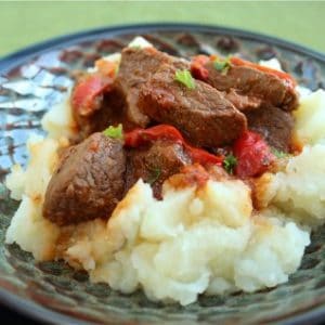 Hungarian Beef and Red Pepper Stew