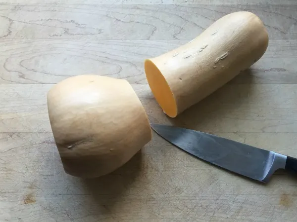 Butternut Squash Halved