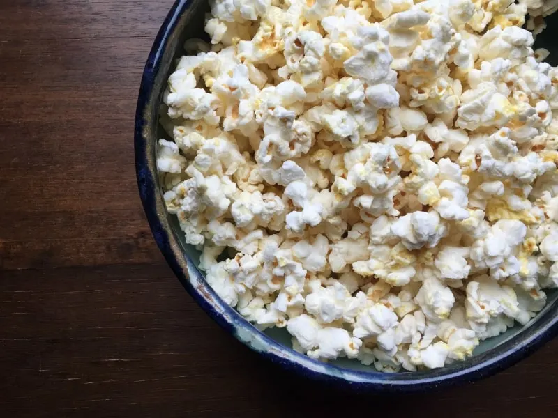 Savory Surprise Popcorn: a great snack when you are craving crunchy foods