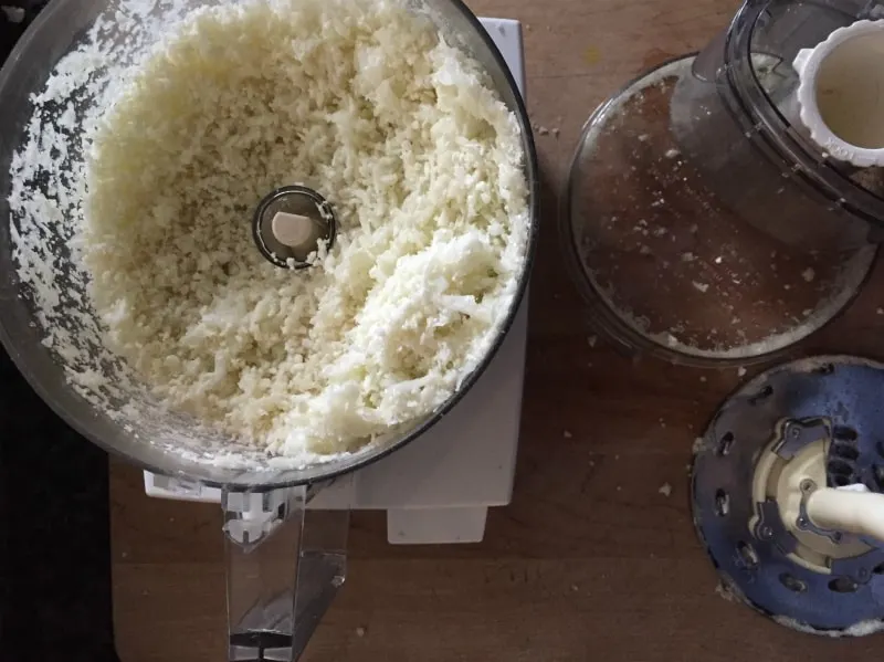 Cauliflower Rice and Food Processor. Using appliances you don't often use is a great way to kick-start your cooking