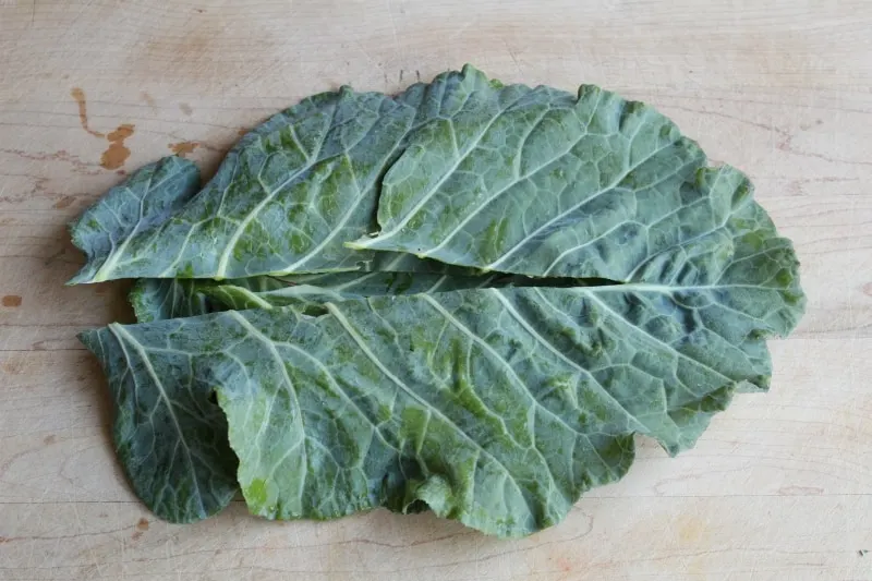 Collard Green Leaves