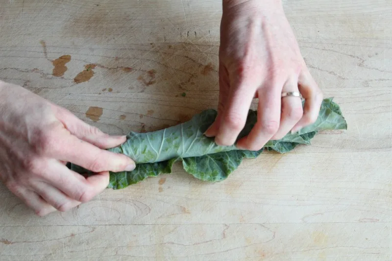 Rolled Collards