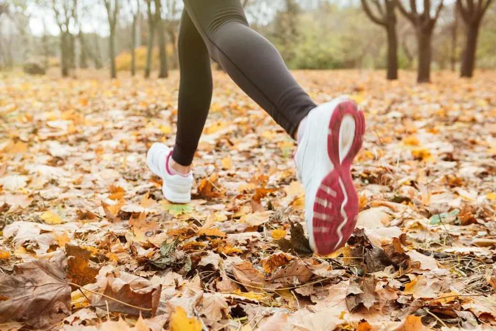 running to burn energy