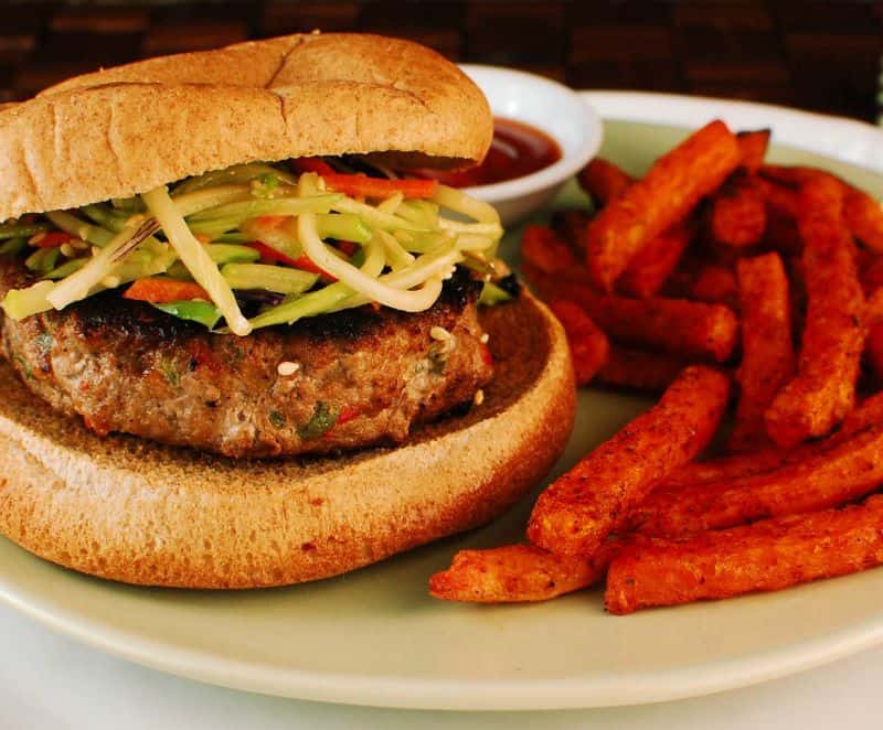 July 4th Burger Recipes and Salad Recipes