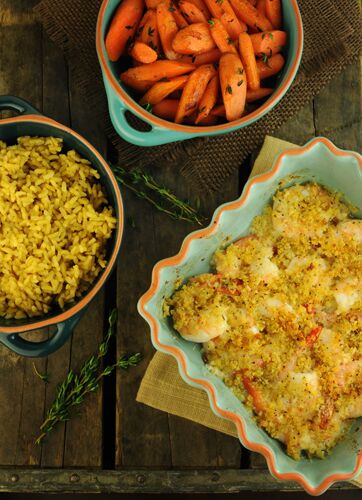 Baked Panko Shrimp with Oregano and Garlic - The Scramble