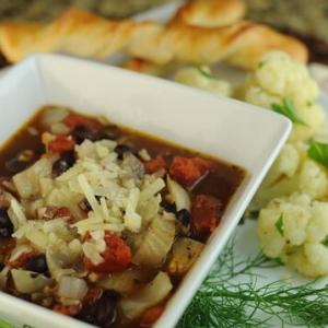 Black Bean, Fennel, and Tomato Stew