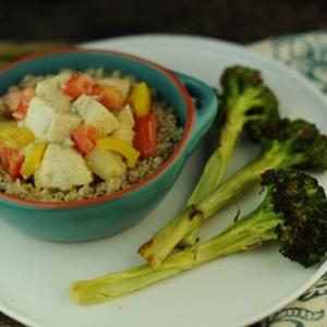 Brazilian Halibut with Coconut-Lime Sauce