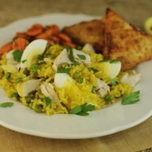 British Isles Curried Fish and Rice (Kedgeree)