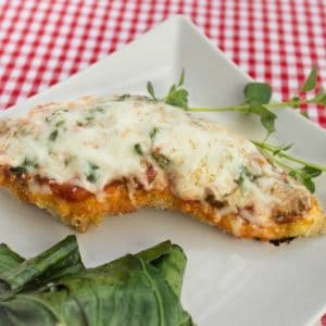 Chicken Parmesan with Garden Herbs