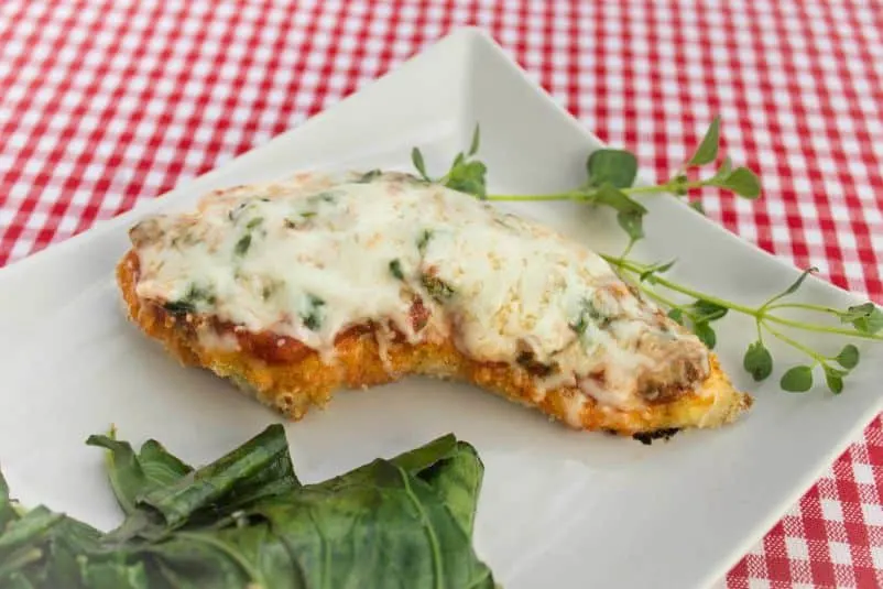 Chicken Parmesan with Garden Herbs