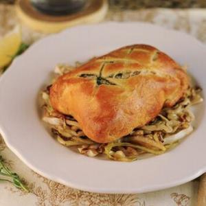 Chicken Tarragon in a Pastry Crust (Hens in a Blanket)