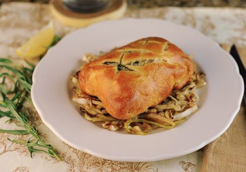 Chicken Tarragon in a Pastry Crust (Hens in a Blanket) - The Scramble