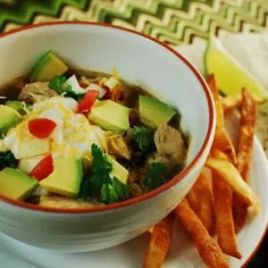 Chicken (or Chicken-Less) Tortilla Soup