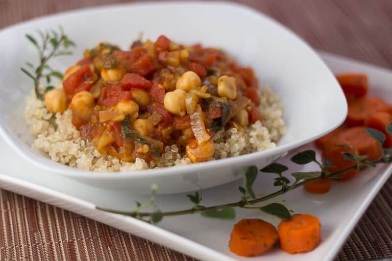 Chickpea Tomato Stew