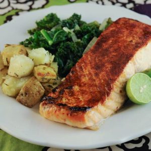 Chili Rubbed Salmon