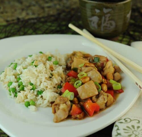 Chinese Chicken with Peanuts - The Scramble