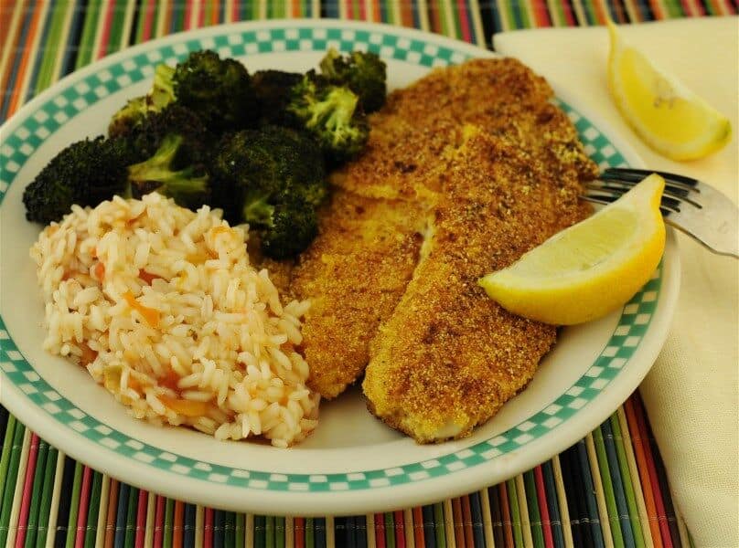 Cornmeal Crusted Catfish