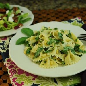 Farfalle Noodles with Pine Nuts and Fresh Herbs