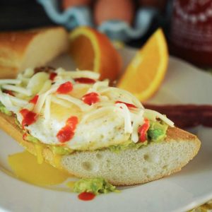 Fried Egg and Avocado Sandwiches