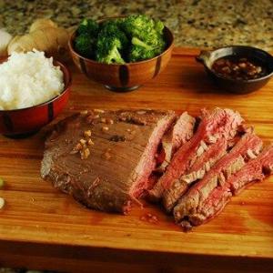 Ginger-Soy Flank Steak