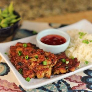 Asian Chicken Fritters