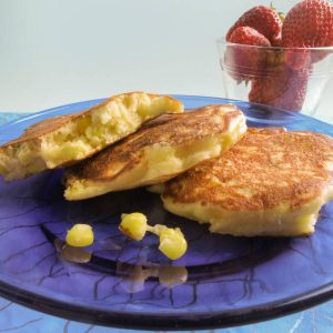 Corn and Scallion Pancakes