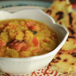 Curried Red Lentil and Squash Soup