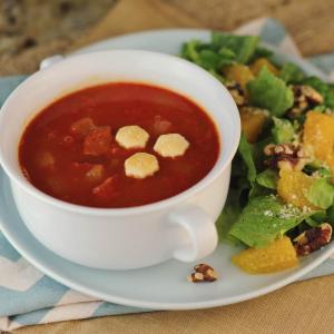 Fearless Tomato Sausage Winter Squash Soup