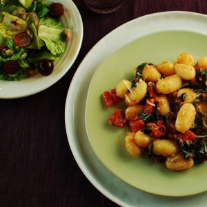 Gnocchi Dokey (Gnocchi with Greens)