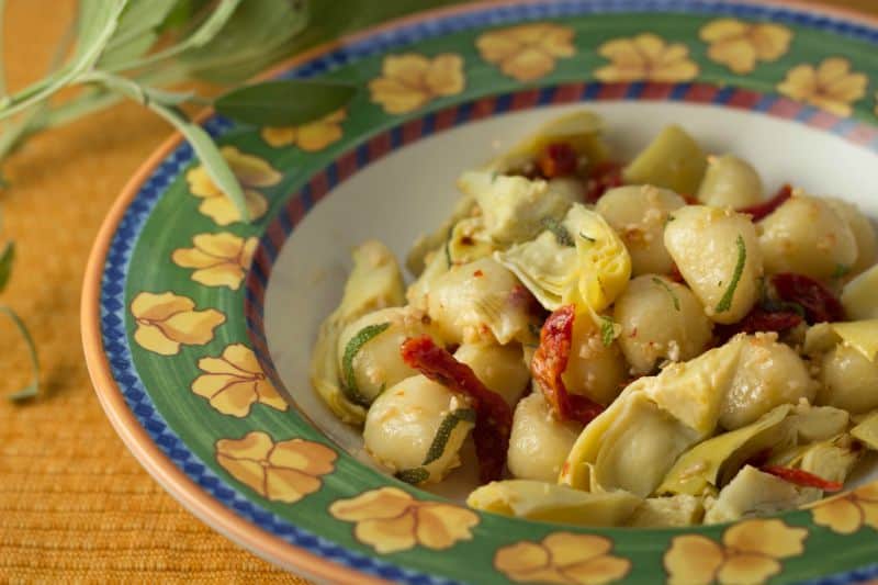 Gnocchi with Artichokes and Sundried Tomatoes The Scramble