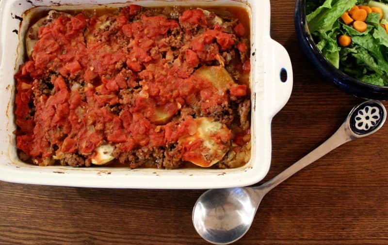 Israeli Eggplant Moussaka The Scramble