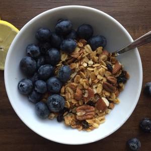 Lemon-Blueberry Granola