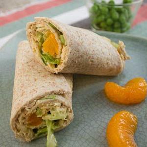 Mandarin Tuna Roll Ups