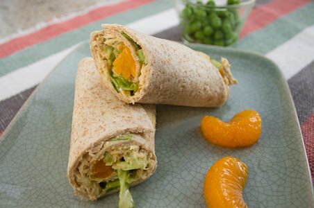 Mandarin Tuna Roll Ups - The Scramble