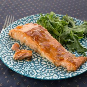 Mango-Soy Glazed Arctic Char or Salmon