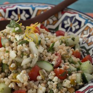 Mediterranean Couscous Toss