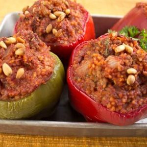 Mediterranean Stuffed Peppers