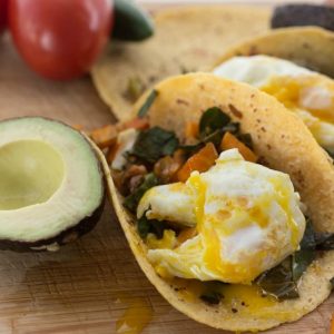 Mind Blowing Sweet Potato Tacos with Greens