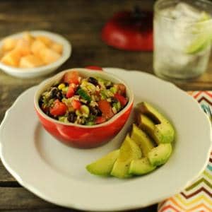 New Mexican Rice Salad