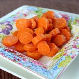 Orange-Ginger Glazed Carrots