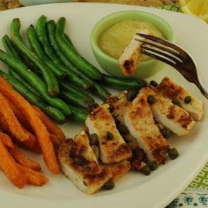 Pan-Browned Pork Loins with Green Beans
