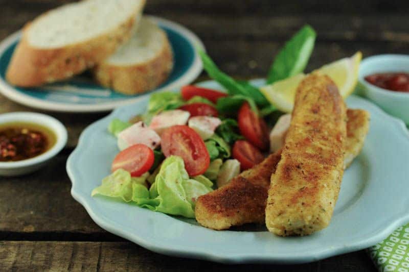 Pan Fried Fish Sticks The Scramble