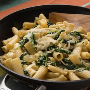 Pasta with Garlic and Greens
