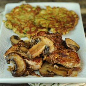 Pork Cutlets with Mushroom Sherry Sauce