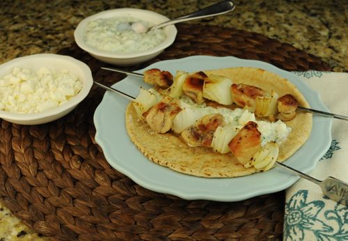 Pork (or Chicken) Souvlaki - The Scramble