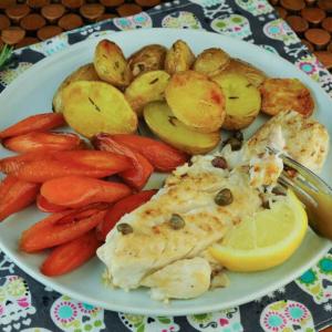 Quick Tilapia with Lemon, Garlic, and Capers