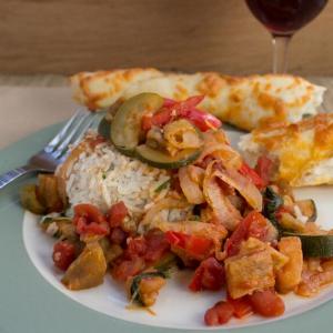 Ratatouille (French Vegetable Stew with Fresh Basil)