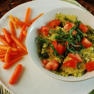 Ravioli with Parsley Pesto